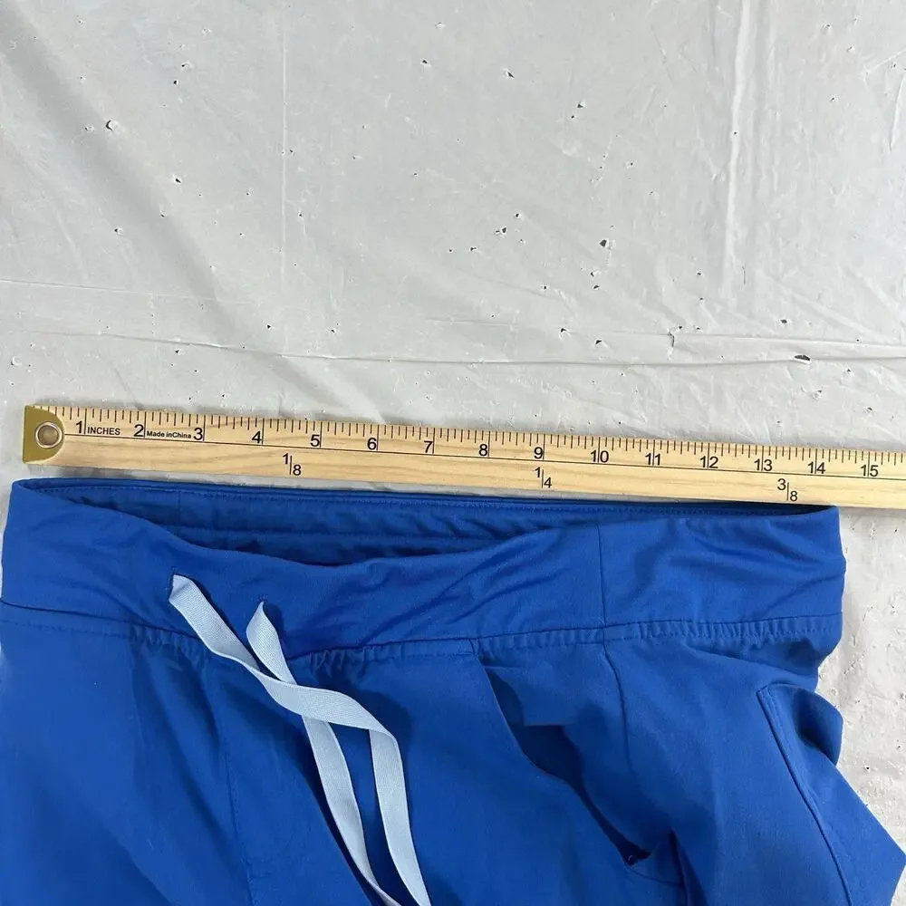 FIGS Technical Collection Zamora Jogger Scrub Pants Womens Blue - Picture 9 of 11